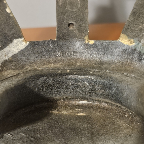 Vintage 1968 Dart Industries 3505 Gold Painted Hanging Wall Shelf - Picture 11 of 11